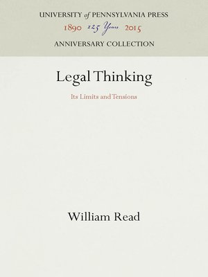 cover image of Legal Thinking